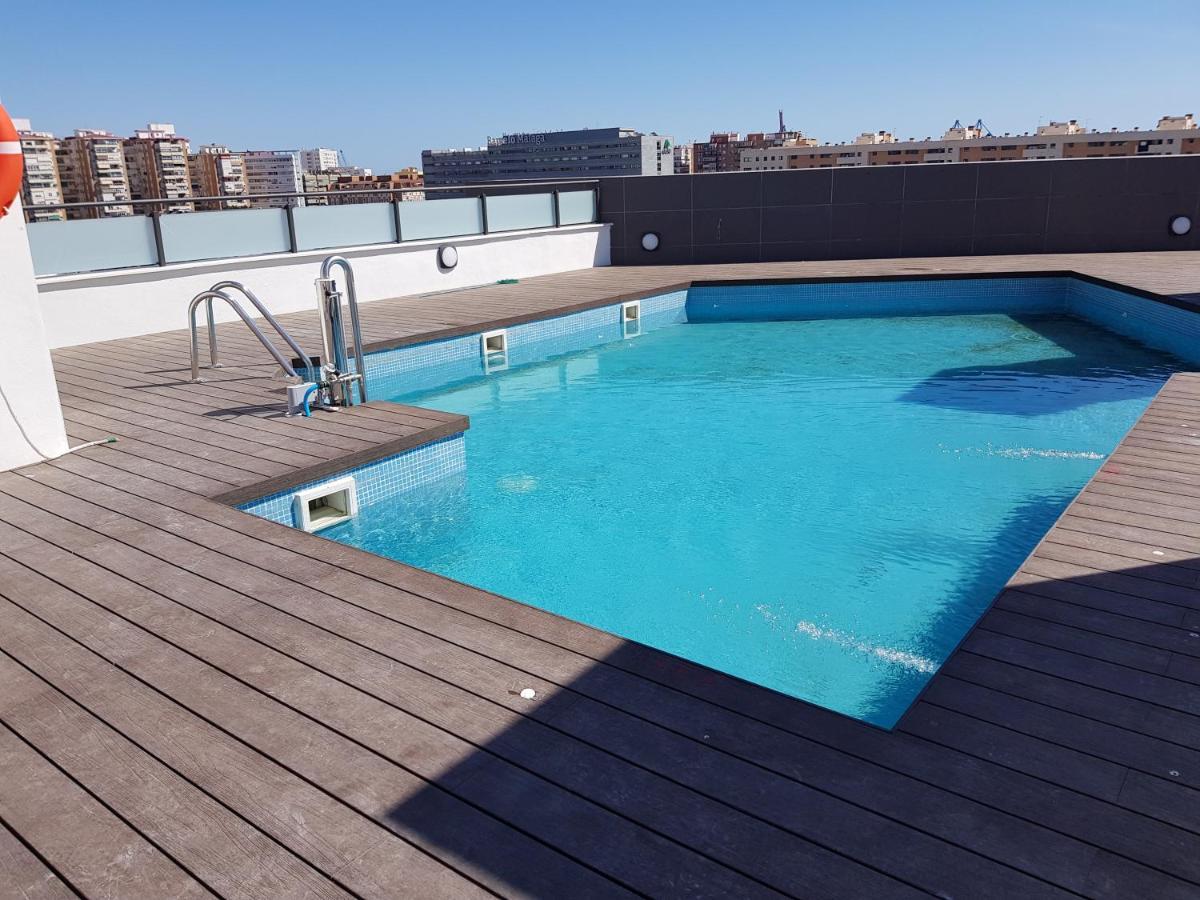 Central Premium Pool Terrace New マラガ エクステリア 写真