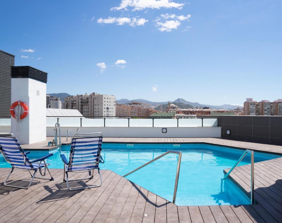 Central Premium Pool Terrace New マラガ エクステリア 写真