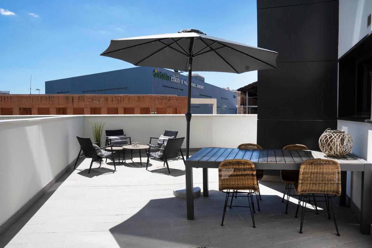 Central Premium Pool Terrace New マラガ エクステリア 写真